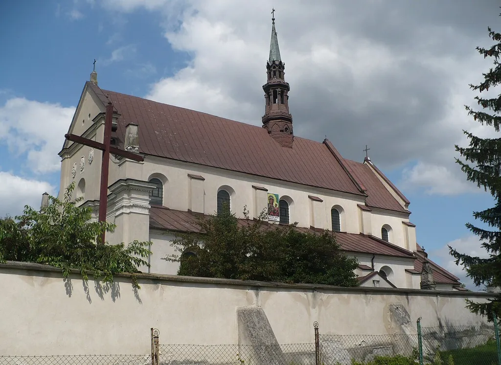 17th century Holy Trinity church in Raków, Poland