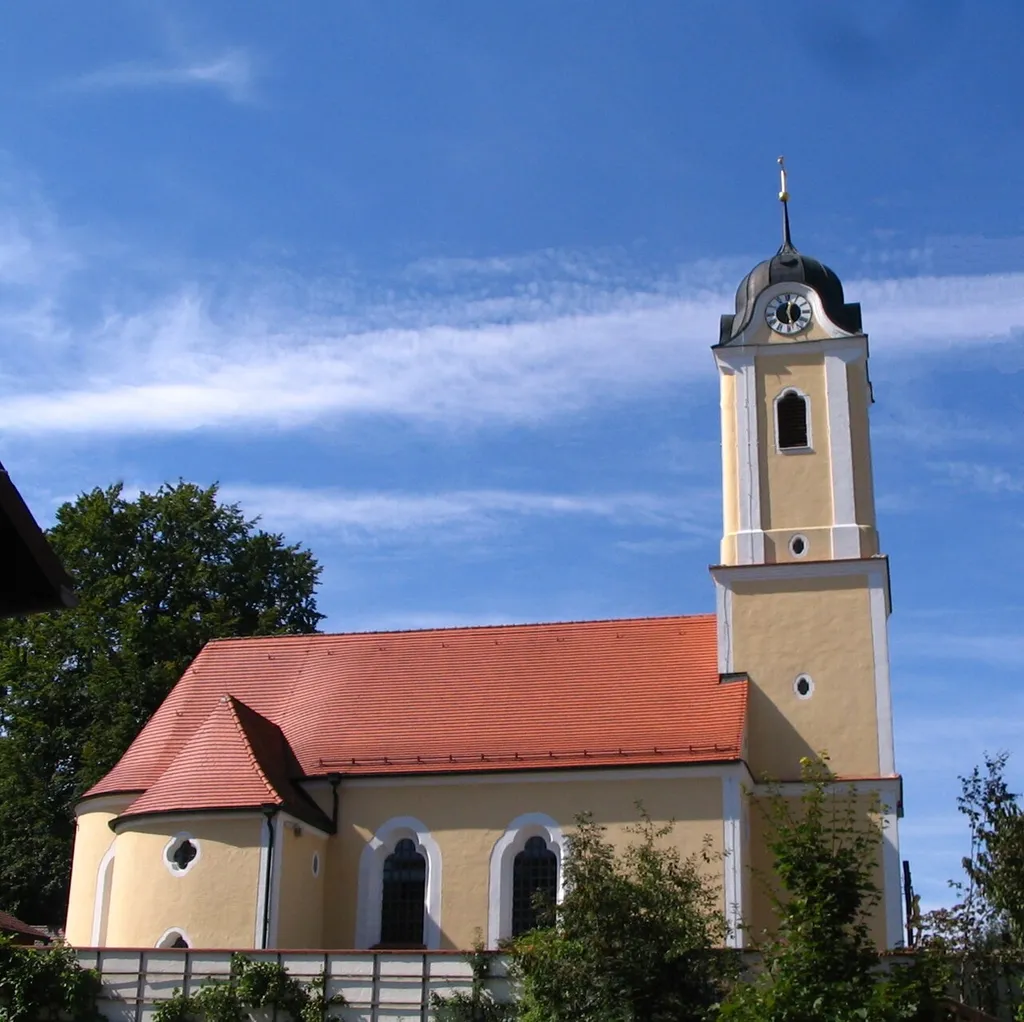 St Nikolaus in Attenhofen, Landkreis Kelheim, Niederbayern