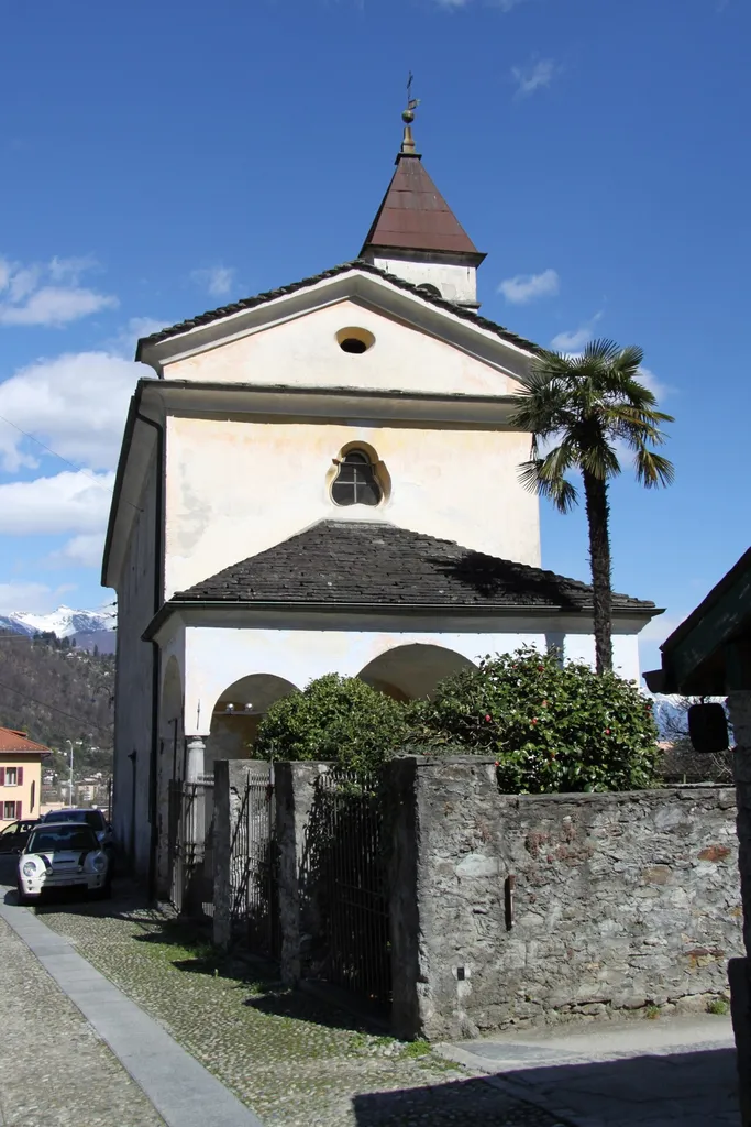 San Rocco church in Losone.