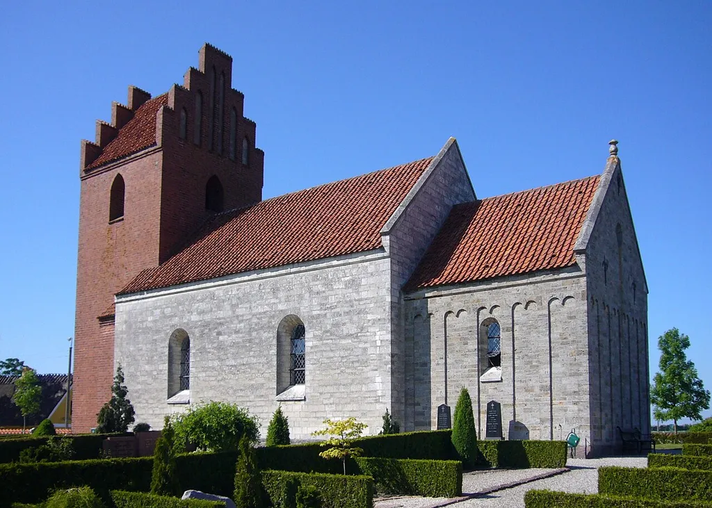 Kildebrønde Kirke, Roskilde County, Denmark.