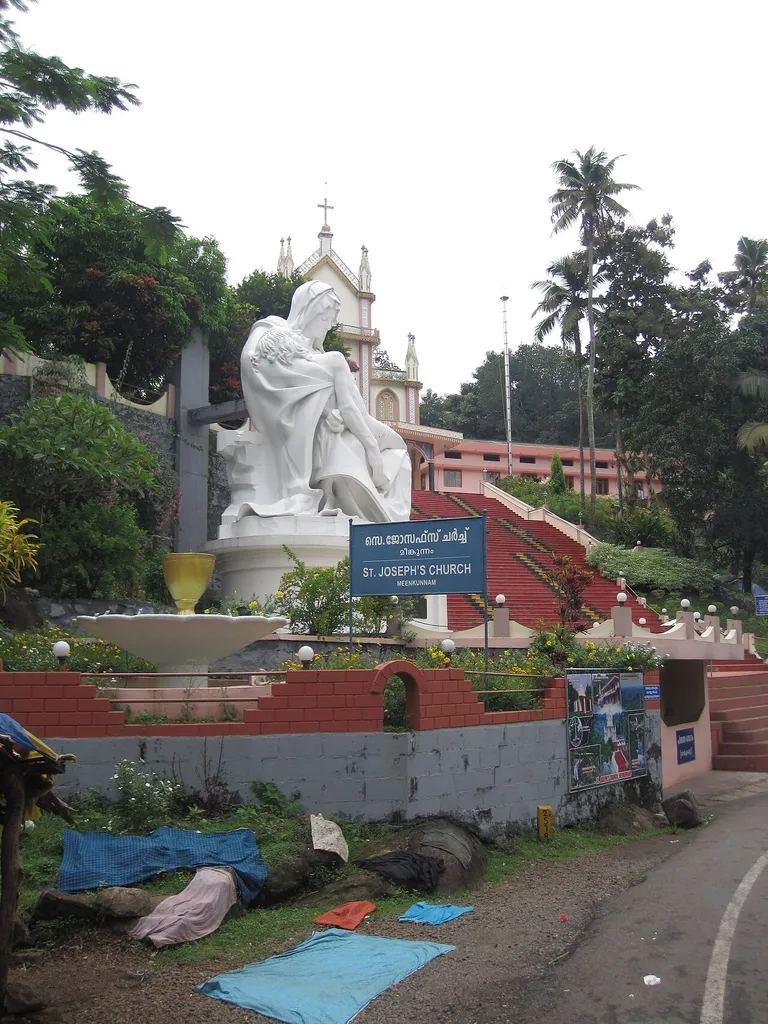 Syro-Malabar Catholic Church at Meenkunnam near Muvattupuzha