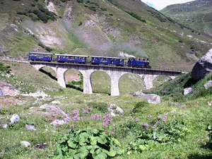 Furka Cogwheel Steam Railway