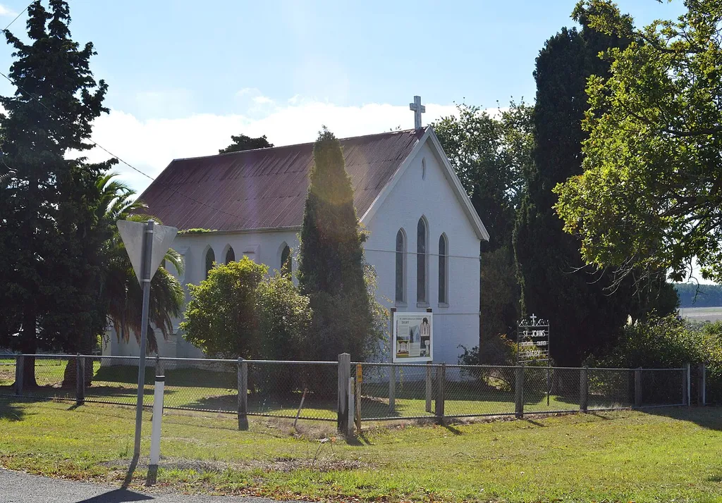 St John the Evangelist Anglican church in Digby, Victoria