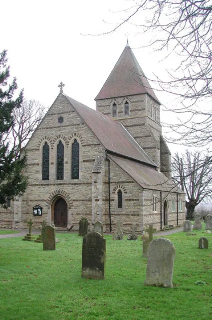 Church of England parish church of St John the Evangelist, Moggerhanger, Bedfordshire, seen from the southwest
