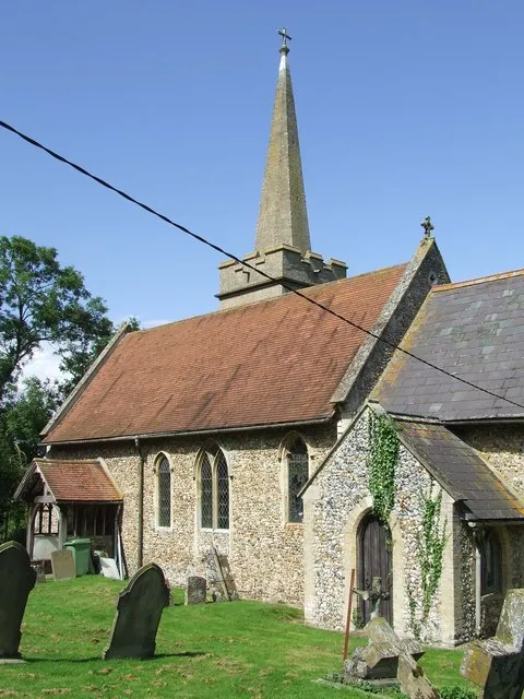 All Saints' parish church, Chedburgh, Suffolk, seen from the southeast