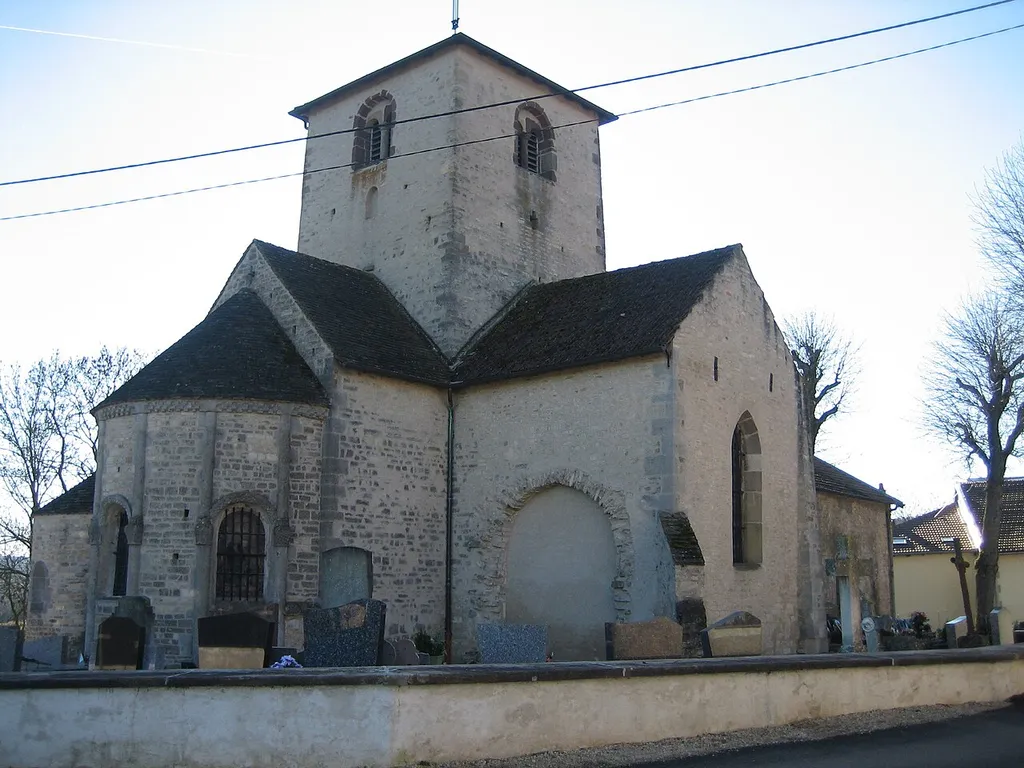 L'église romane Saint-Martin de Vomécourt sur Madon (88)