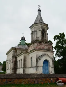 Orthodox church in Užpaliai