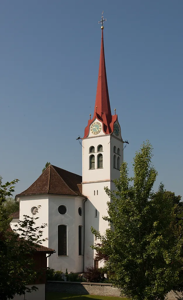 Katholische Kirche St. Maria und St. Stephan in Ettiswil LU