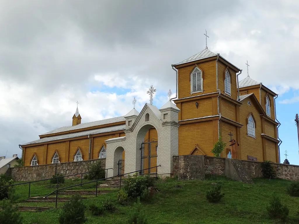 St.Joachim and Anna Church, Naujasis Daugėliškis, Ignalina district, Lithuania