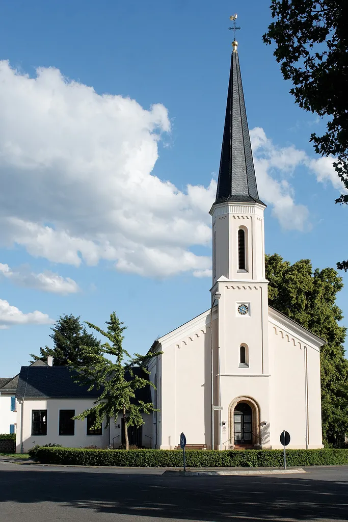 Evangelische Kirche in Seligenstadt (Hessen), erbaut 1847.