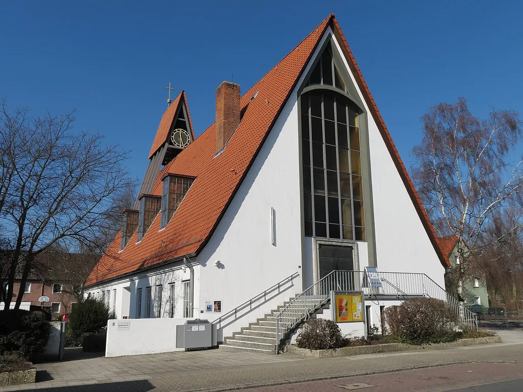 Dankeskirche Braunschweig, Schuntersiedlung, Baujahr 1954