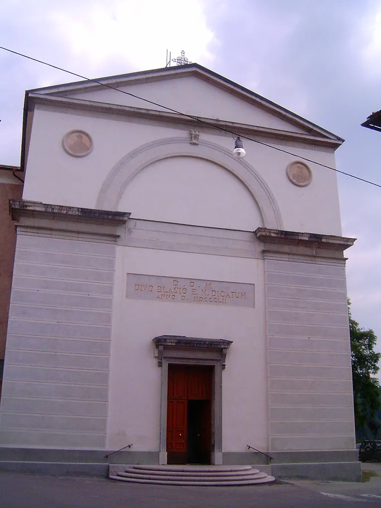 La chiesa di S. Biagio.