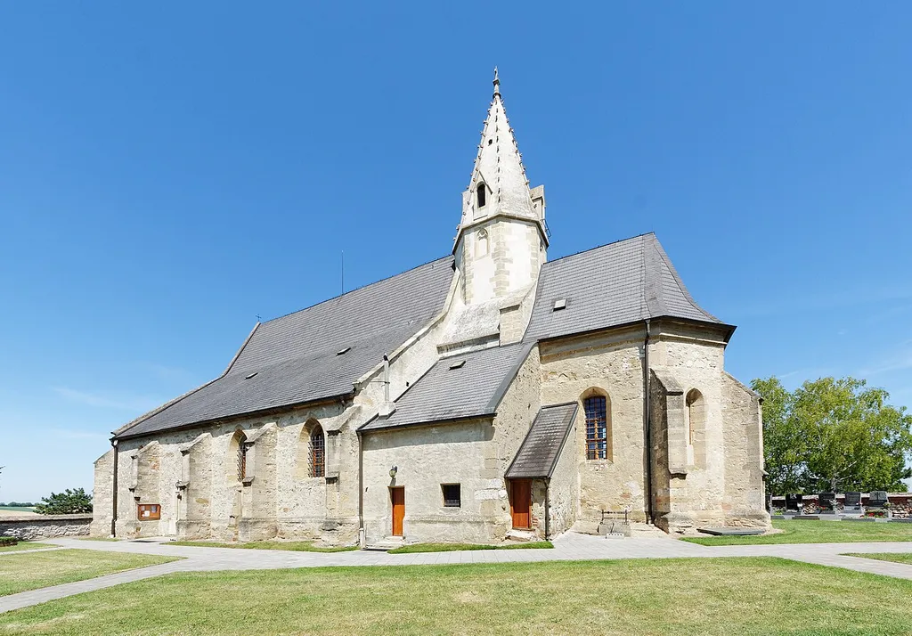 Catholic parish church in Fallbach, Lower Austria, Austria