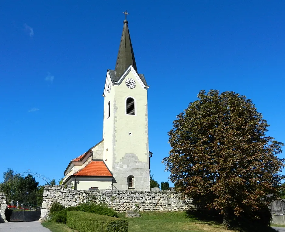 Kath. Pfarrkirche hl. Johannes der Täufer in Arbesthal.