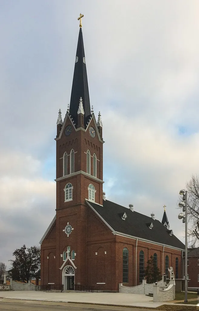St Francis Catholic Church in Teutopolis.