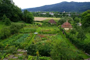 Monastery garden of the Charterhouse Freiburg