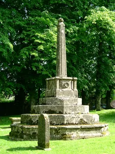 Churchyard cross in churchyard, Church of St Aldhelm