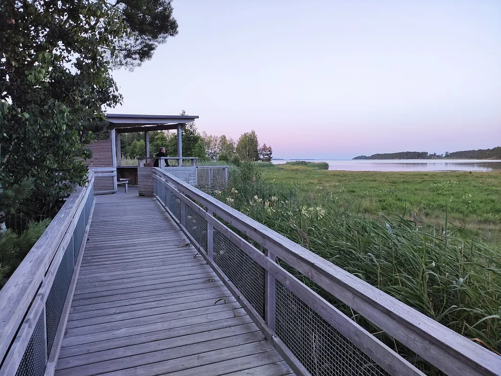Strandstuvikens fågeltorn, Örstig, Nyköping, Švédsko