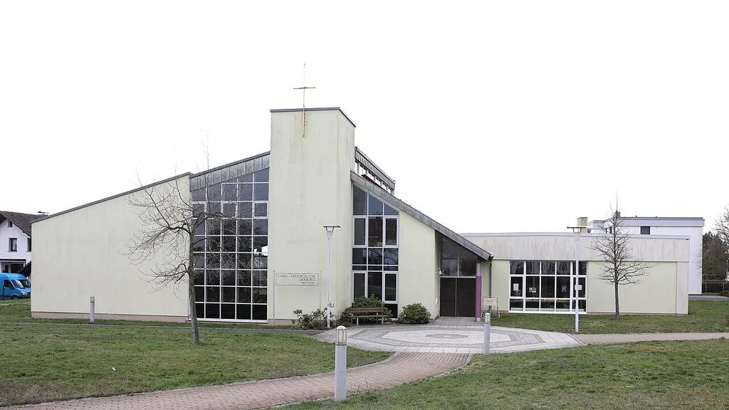 Kirche der Evangelisch-Freikirchlichen Gemeinde Coburg, in Scheuerfeld
