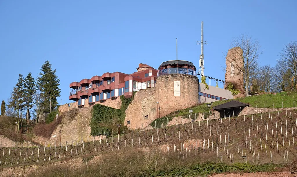 Ruins of Kauzenburg castle, Bad Kreuznach, Germany