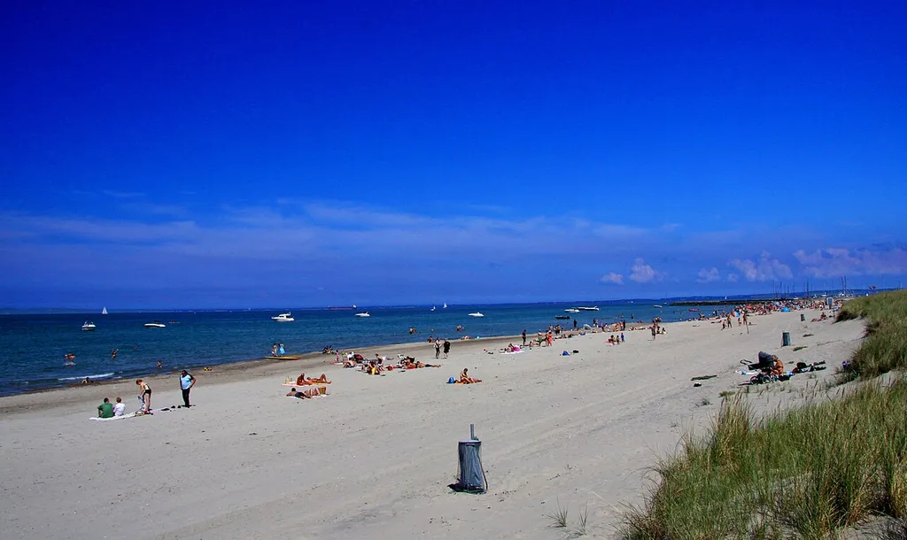 The Beach at Hornbæk, Denmark