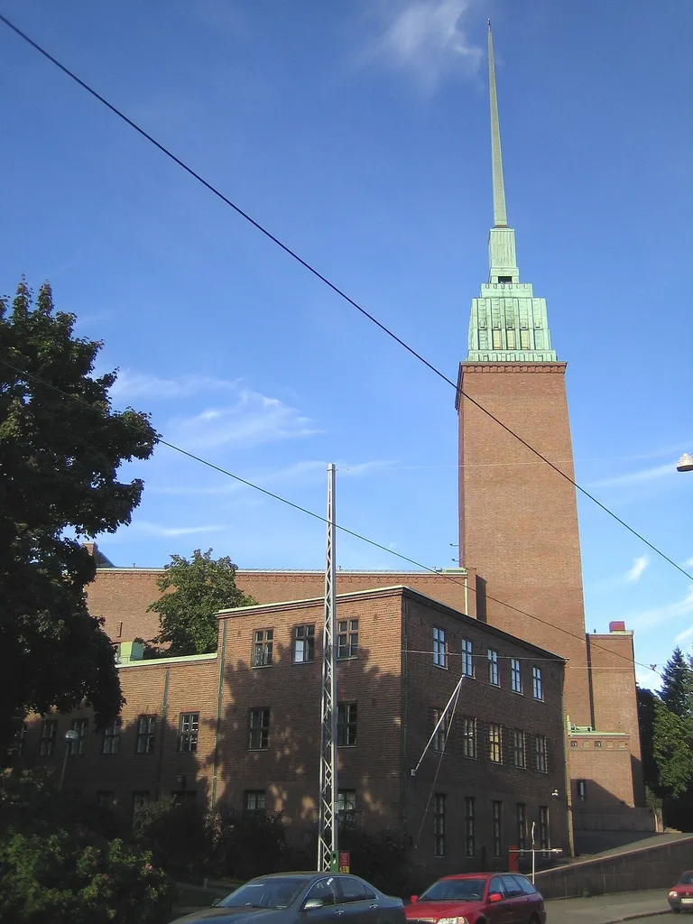 Mikael Agricola church, Helsinki. Erected 1935. Architect Lars Sonck.