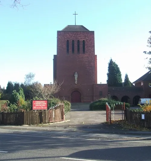 St Martin of Tours A Catholic Church off the Wolverhampton to Birmingham Road in Parkfield.