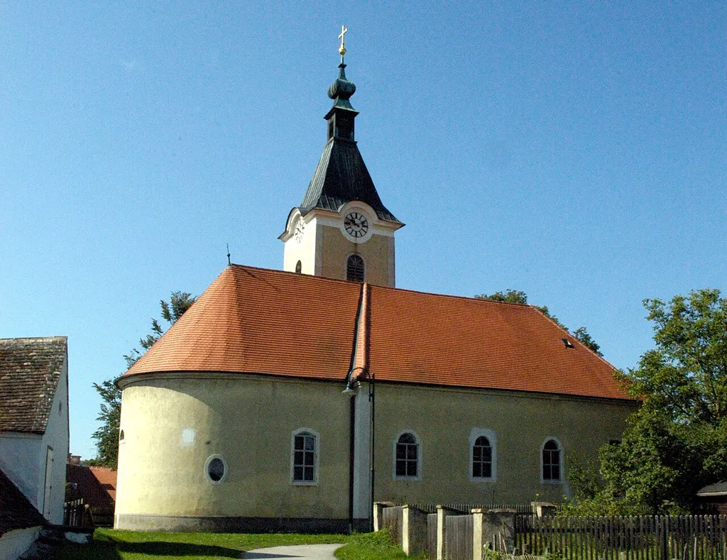 Pfarrkirche hl. Johannes d. Täufer in Radlbrunn, Gemeinde Ziersdorf