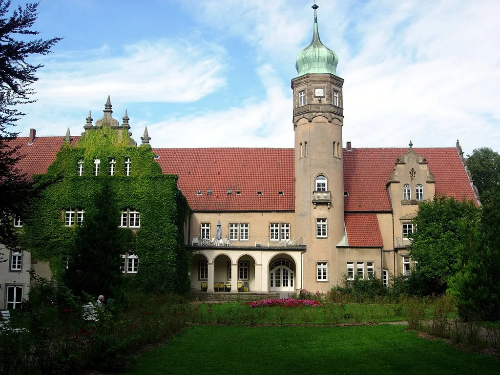 Ulenburg Castle in town of Löhne, District of Herford, North Rhine-Westphalia, Germany.