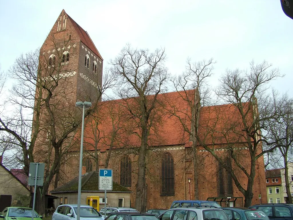 Parchim, Deutschland die Marienkirche am Alten Markt