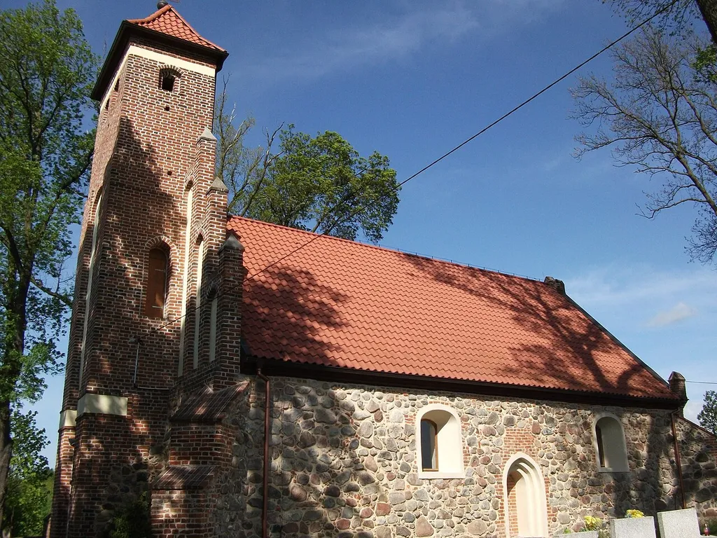 Church in Gubiny Poland