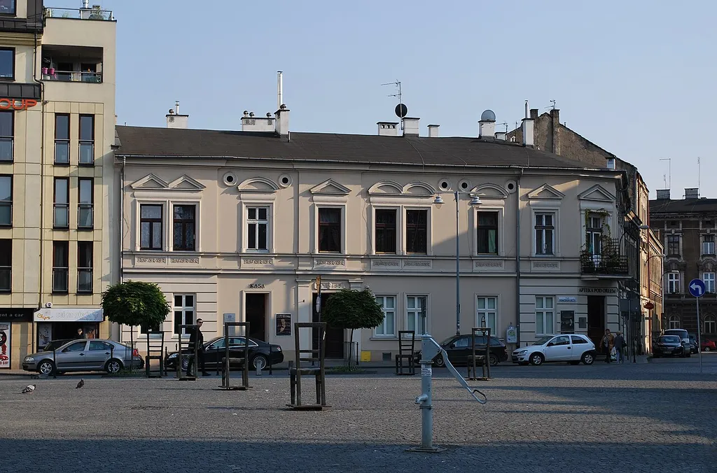 Pharmacy Pod Orlem (under the Eagle), 18 Bohaterow Getta (Ghetto Heroes) square, Podgórze, Krakow, Poland