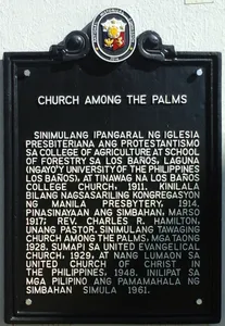 Church Among the Palms historical marker