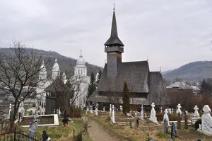 Wooden church in Botiza, Maramureș
