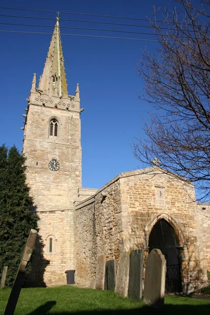 All Saints' church tower Eleventh century Saxon tower with a signature keyhole window