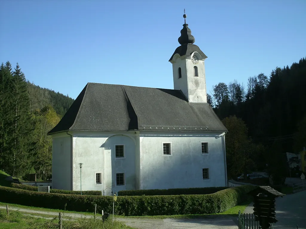 Kath. Filialkirche hl. Ägydius mit Kirchhof in St.Ilgen/Österreich