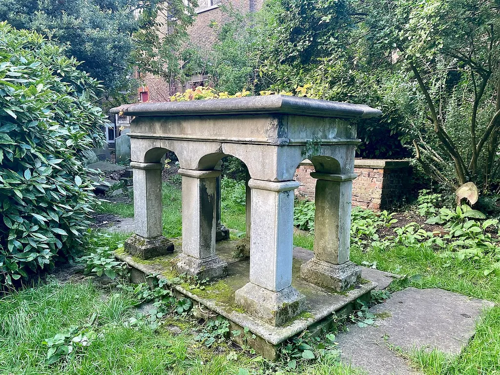 Tomb of Lady Elizabeth Norton in the churchyard of St John-at-Hampstead .mw-parser-output .messagebox{margin:4px 0;width:auto;border-collapse:collapse;border:2px solid var(--border-color-progressive,#6485d1);background-color:var(--background-color-neutral-subtle,#fbfcff);color:var(--color-base,#202122);box-sizing:border-box;border-inline-start-width:8px}.mw-parser-output .messagebox.mbox-small{font-size:88%;line-height:1.25em}.mw-parser-output .mbox-warning,.mw-parser-output .mbox-speedy{border:2px solid var(--border-color-error,#b22222);background:var(--background-color-error-subtle,#ffdbdb);border-inline-start-width:8px}.mw-parser-output .mbox-serious,.mw-parser-output .mbox-delete,.mw-parser-output .mbox-stop{border:2px solid var(--border-color-error,#b22222);border-inline-start-width:8px}.mw-parser-output .mbox-issue,.mw-parser-output .mbox-content{border:2px solid #f28500;background:var(--background-color-warning-subtle,#ffe);border-inline-start-width:8px}.mw-parser-output .mbox-query,.mw-parser-output .mbox-style{border:2px solid #f4c430;background:var(--background-color-warning-subtle,#ffe);border-inline-start-width:8px}.mw-parser-output .mbox-shit{border:2px solid #960;border-inline-start-width:8px}.mw-parser-output .mbox-license{border:2px solid #88a;border-inline-start-width:initial}.mw-parser-output .mbox-legal{border:2px solid var(--border-color-notice,#666);background:var(--background-color-base,#fff);border-inline-start-width:8px}.mw-parser-output .mbox-honor{border:2px solid #ca3;background:var(--background-color-warning-subtle,#fcf4db);border-inline-start-width:8px}.mw-parser-output .mbox-growth{border:2px solid #8d4;background:var(--background-color-success-subtle,#d5fdf4);border-inline-start-width:8px}.mw-parser-output .mbox-move{border:2px solid #93c;border-inline-start-width:8px}.mw-parser-output .mbox-protection,.mw-parser-output .mbox-message{border:2px solid var(--border-color-base,#aaa);border-inline-start-width:8px}.mw-parser-output .message