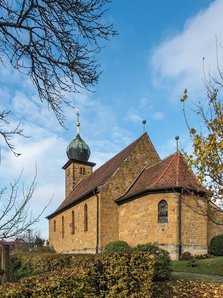 Catholic church St. Michael in Seigendorf near Hirschaid