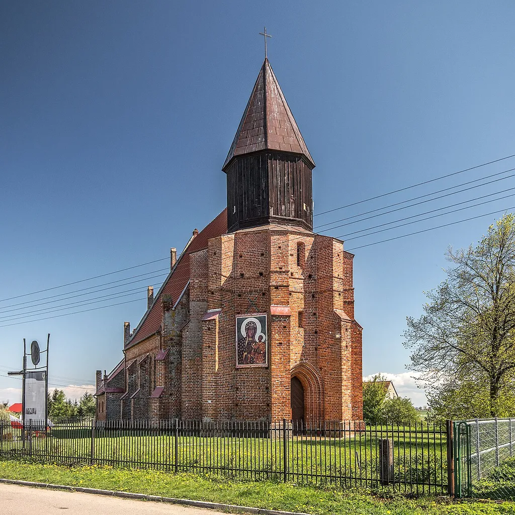 Tuja, kościół fil. p.w. św. Jakuba, XIV, 1894