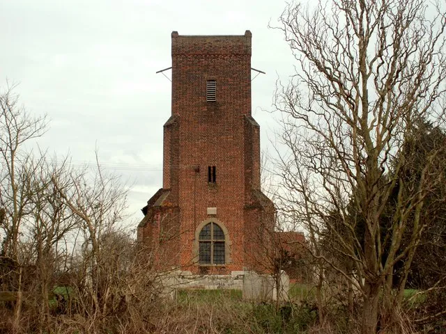 St Peter's parish church, Little Warley, Essex, seen from the west