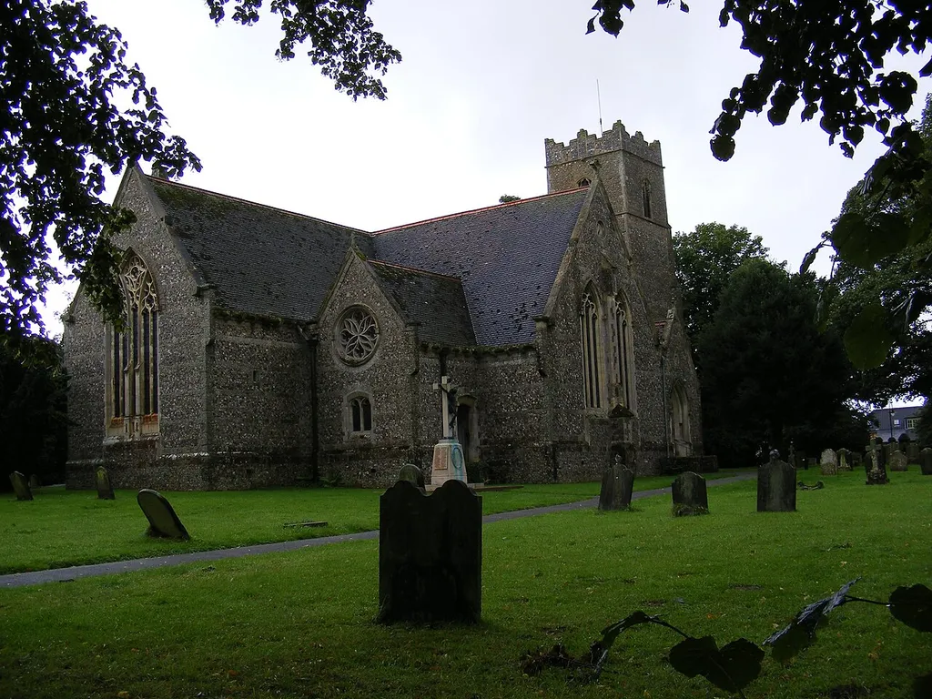 St Margaret's parish church, Leiston, Suffolk, seen from the northeast