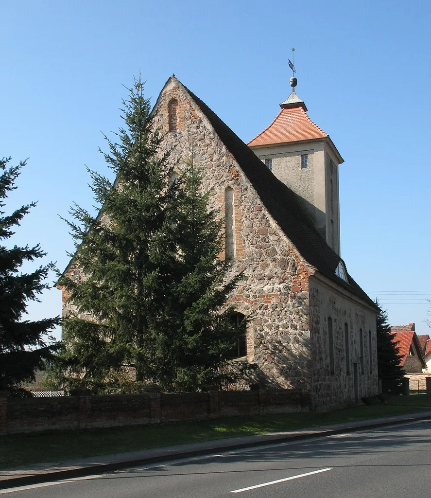 Church in Grieben (municipality Löwenberger Land) in Brandenburg, Germany