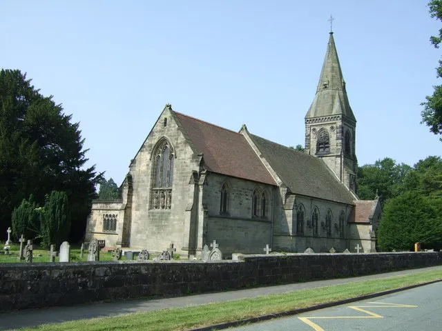 Photograph of All Saints Church, Rangemore, Staffordshire, England
