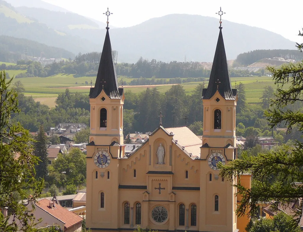 La chiesa di Mari Assunta, a Brunico