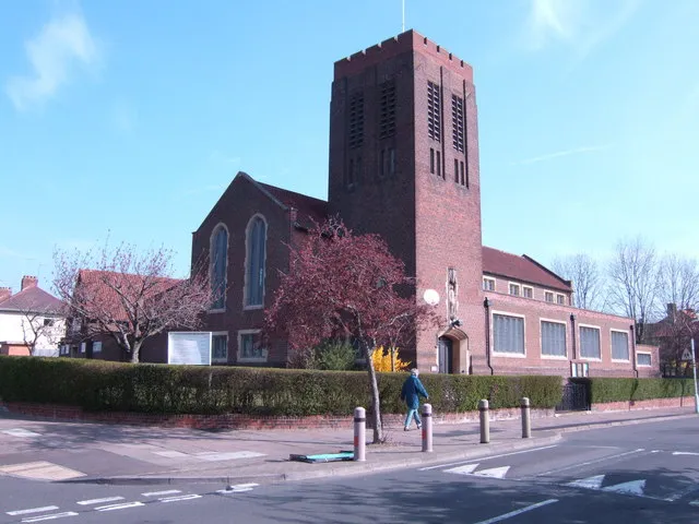 Parish church of St. Alban the Martyr, Northampton A fine brick building in deco style.