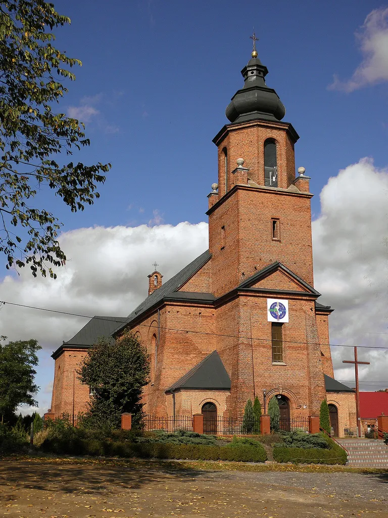 Ciepielów - kościół p.w. Podwyższenia Krzyża Świętego (zabytek nr 338/A z 10.04.1986)