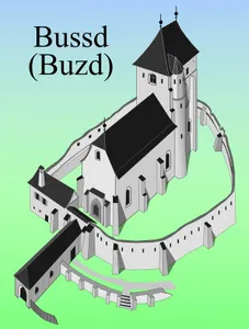 Lutheran church in Buzd, Sibiu