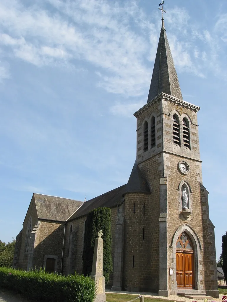 Eglise d'Avrilly, canton de Domfront, Orne