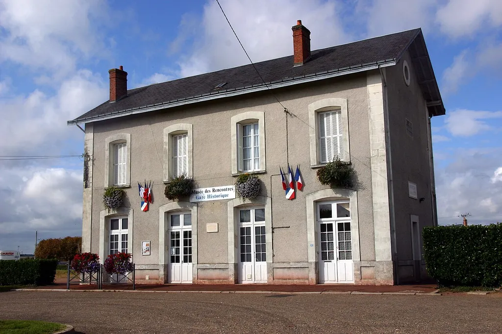 Bahnhof Montoire-sur-le-Loir, heute ein Museum