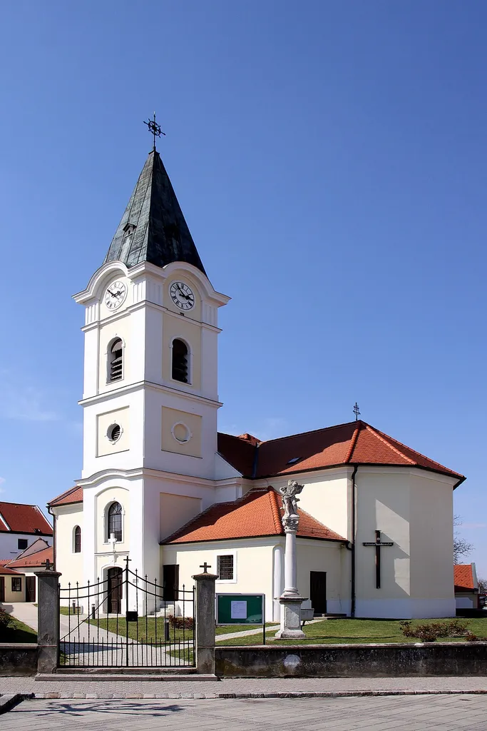 Parish church hl. Andreas - Antau.